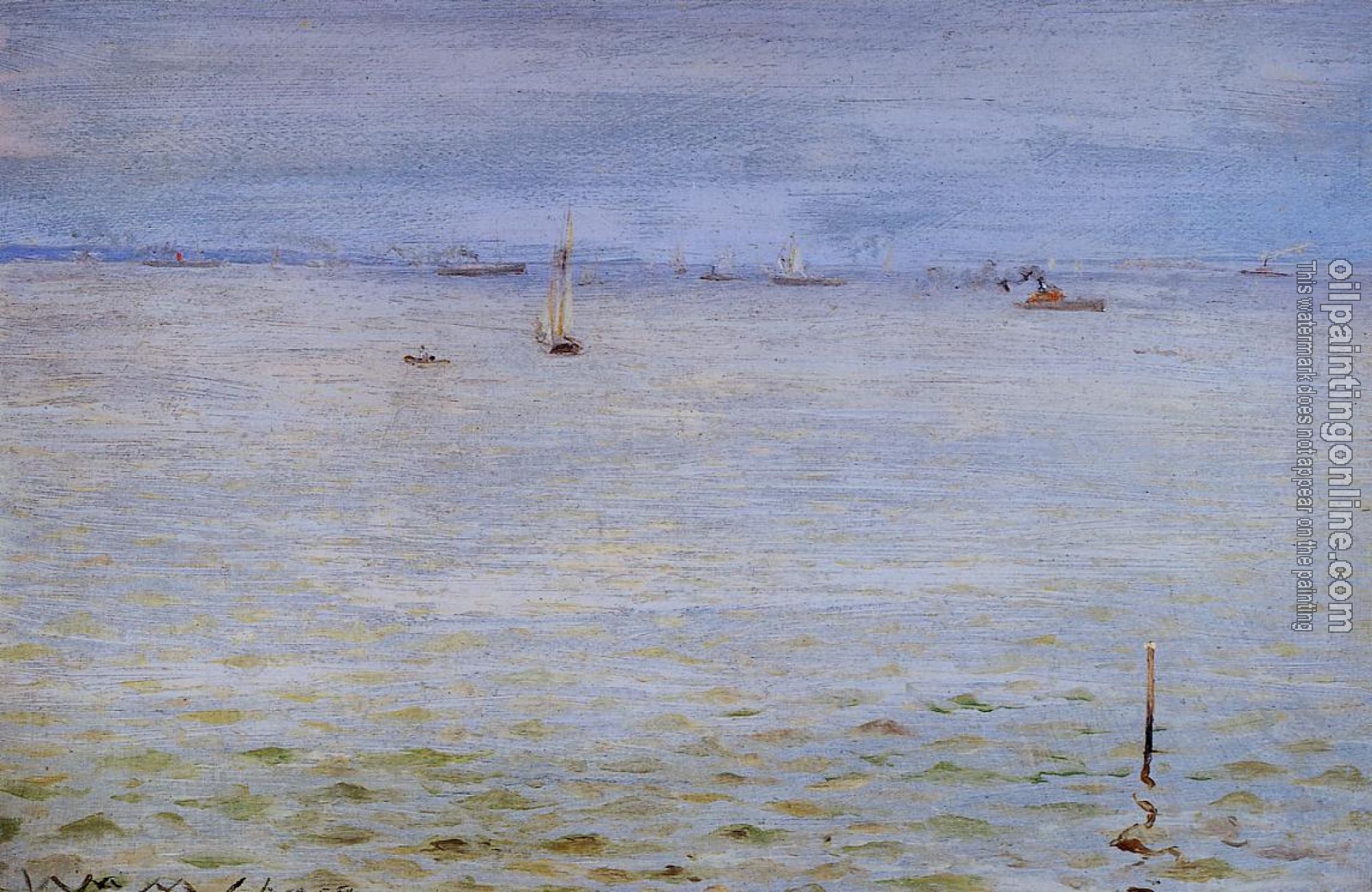 Chase, William Merritt - Seascape c1888